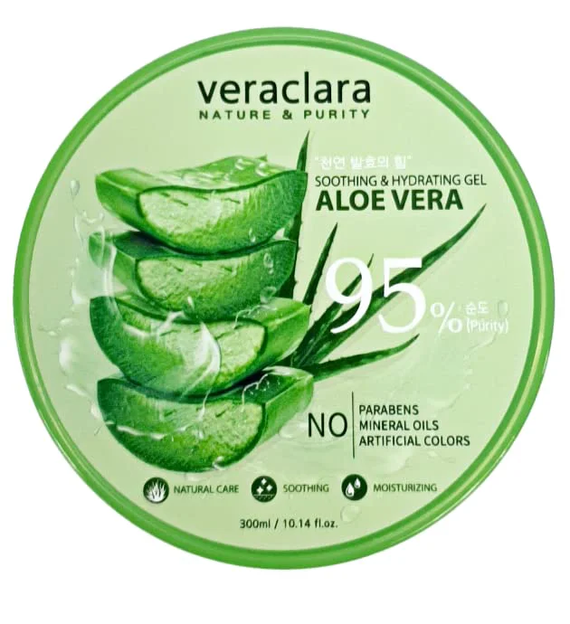 Innovative Veraclara New Soothing Moisture Aloe Vera Gel 95 Percent Purity Korean Cosmetics 1 Genuine