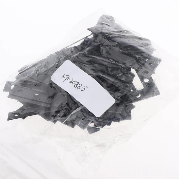 Specialty Max 100Pcs Black L Shape Flat Corner Plate Angle Brace Bracket for Picture Frame Stylish