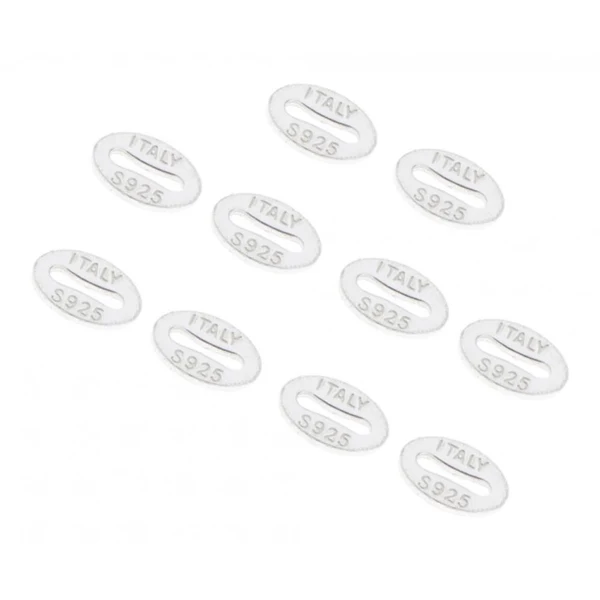 Comfortable Max Pure silver S925 engraved jewelry necklace bracelets chain tags egg shape Innovative