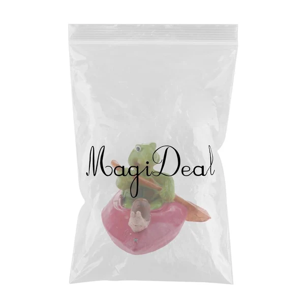 Luxury Max Water Floating Turtle Lotus Leaf Ornament Pond Decor 8 Rose Red Raft Turtle Crafted