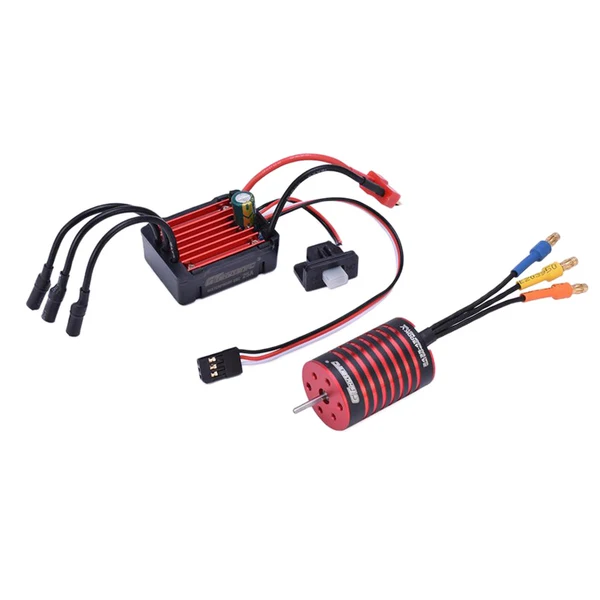 Official Max Brushless Motor 25A ESC Set w Heat Sink Universal for 1 16 1 18 Buggy Spare 4800KV Exclusive