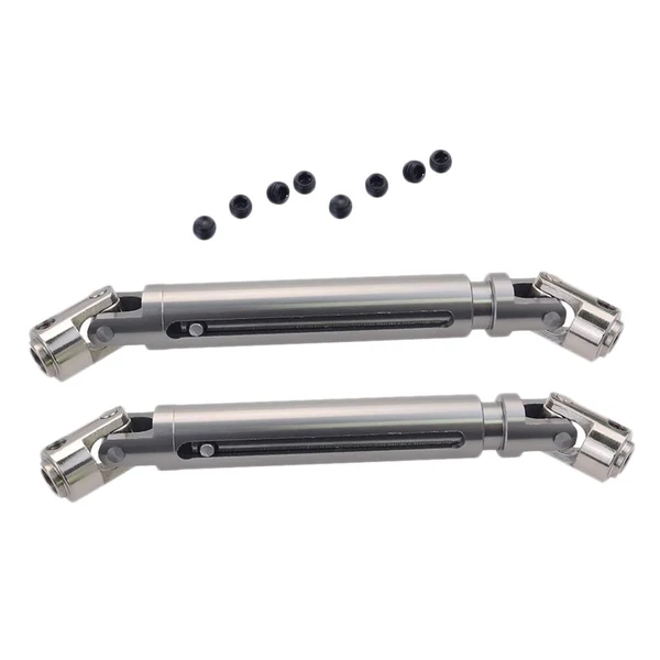 Enhanced Max RC Car Drive Shaft RC Military Truck Drive Metal Shaft Upgrade Parts Silver Outstanding