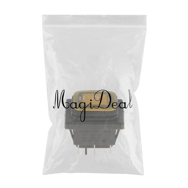 Powerful Max KCD4 On-Off-On 6Pin 220V LED Marine Rocker Toggle Switch Waterproof Yellow Excellent