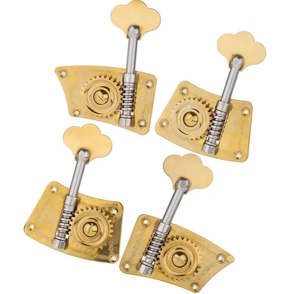 Specialty Max 4pcs Upright Double Bass Tuning Pegs Machine Heads for Bass Player 4-4-3-4 Professional