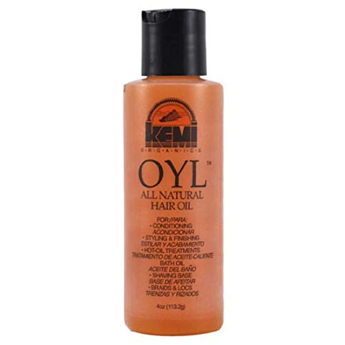 Green Kemi OYL All Natural Hair Oil 4 Oz Pack of 3 Flexible