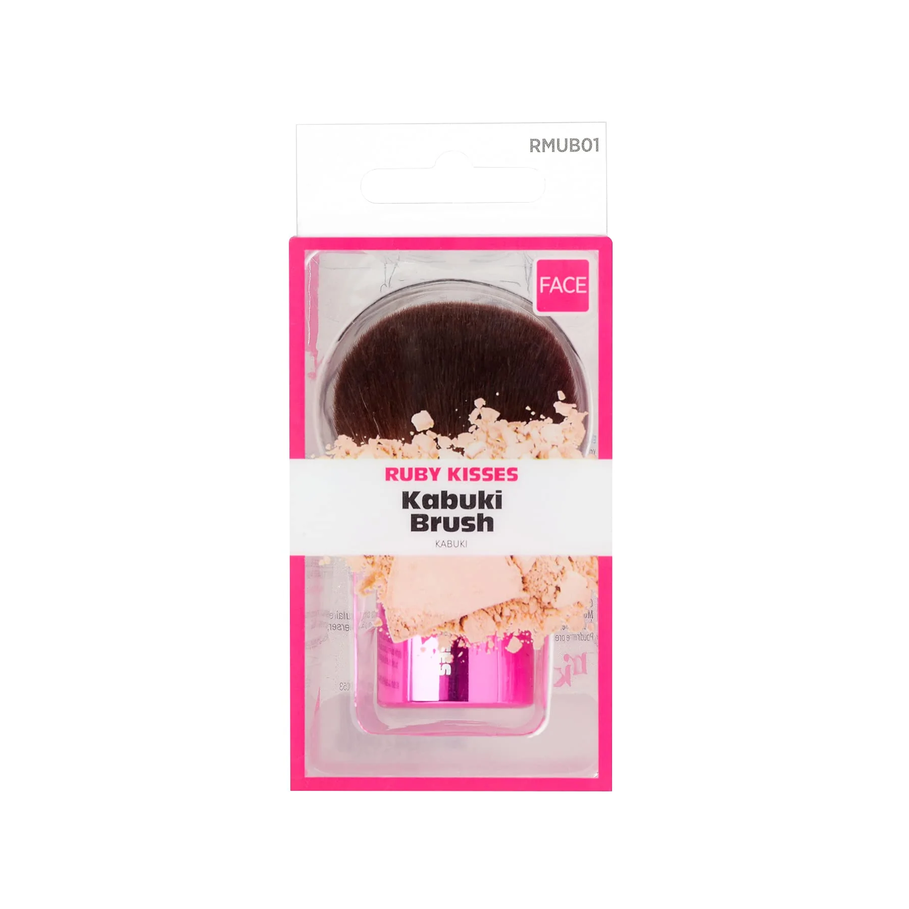 Practical Kiss Ruby Kisses Make-Up Brush Kabuki Carefully Designed
