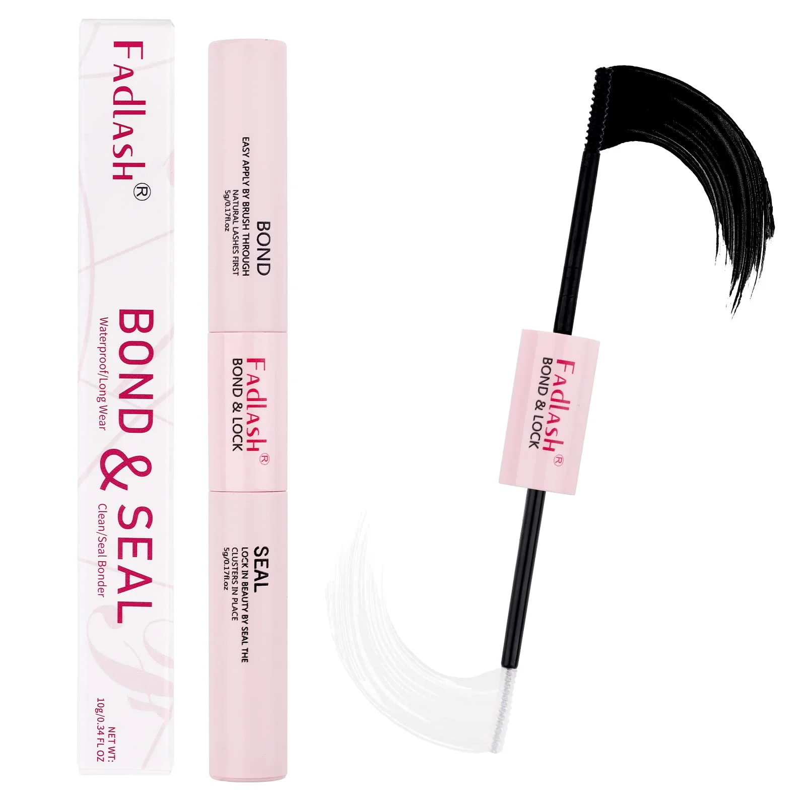 Clean Lash Bond and Seal Cluster Lashes Glue DIY Lash Extension Kit Lash Clusters Glue Individual Lashes Strong Hold 48-72 Hours DIY Eyelash Extension Kit Authentic