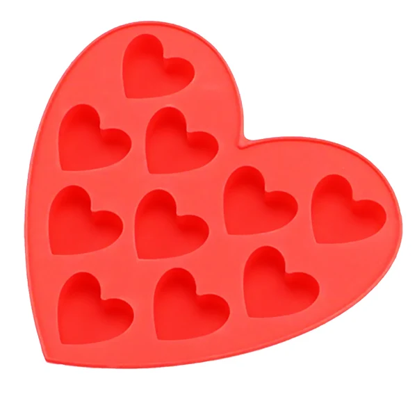 Unique Max Silicone Fondant Mold Cake Decorating Chocolate Baking Mould Tool DIY Heart Red Powerful