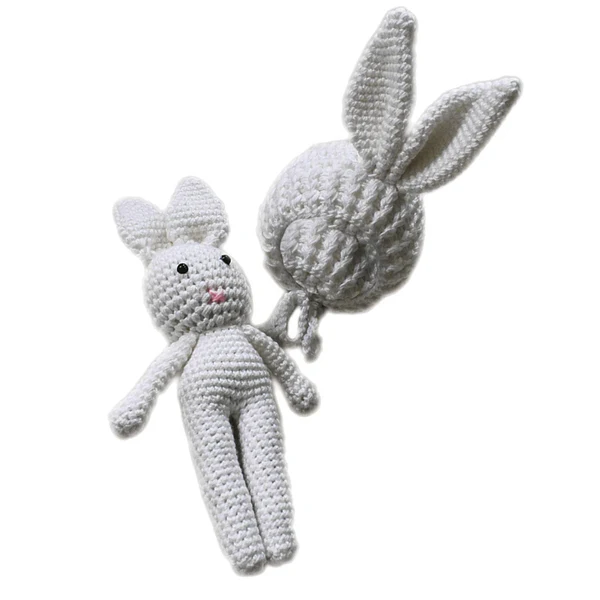 Original Design Max Baby Girl Boy Crochet Knit Photo Photography Prop Hats Outfits White Fashionable