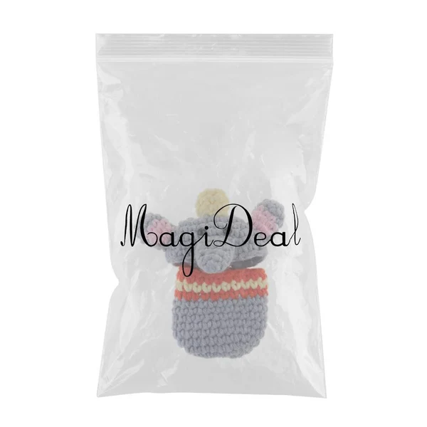 Sophisticated Max Knitting Wool Earphone Cover Built-in Silicone Case for AirPods Elephant Professional