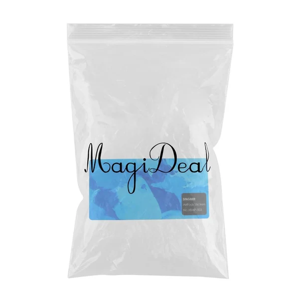 Original Design Max Earphones Stickers Charging Case Protective Skin for AirPods Ink-blue Casual