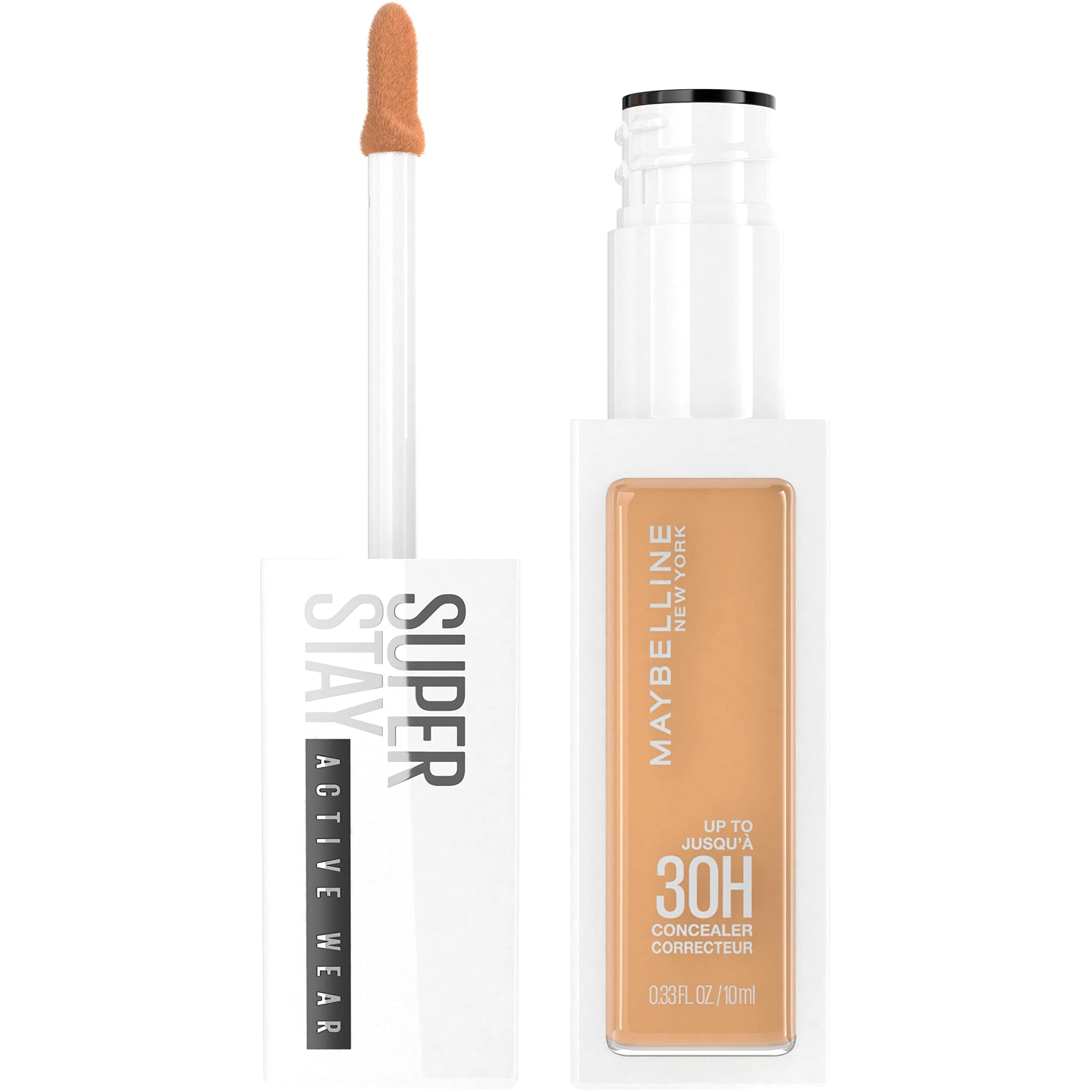 Sustainable Maybelline Super Stay Liquid Concealer Makeup Full Coverage Concealer Up to 30 Hour Wear Transfer Resistant Natural Matte Finish Oil- Smooth