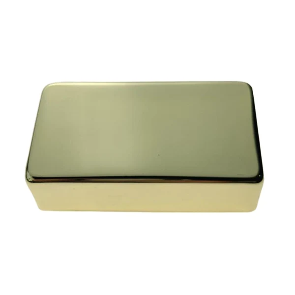 Detailed Max 1x Mini Brass Humbucker Pickup Cover No Hole for LP Guitar Accs Durable Elegant