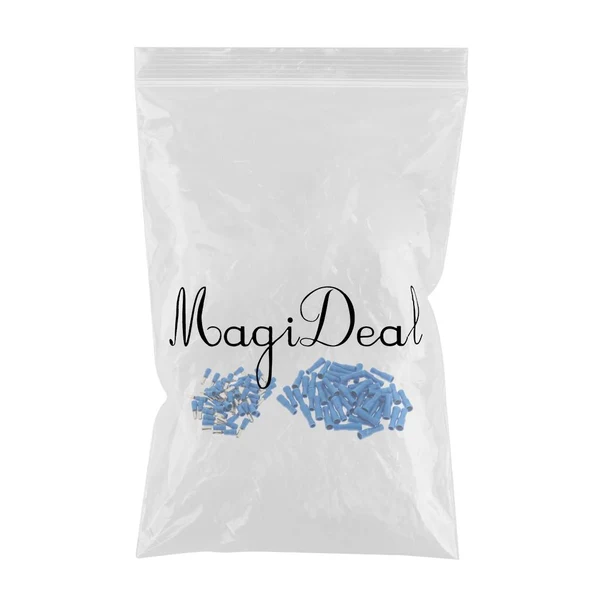 Minimalist Max 100 Pieces Insulated Wire Terminals Wire Crimp Connector Blue High-Quality