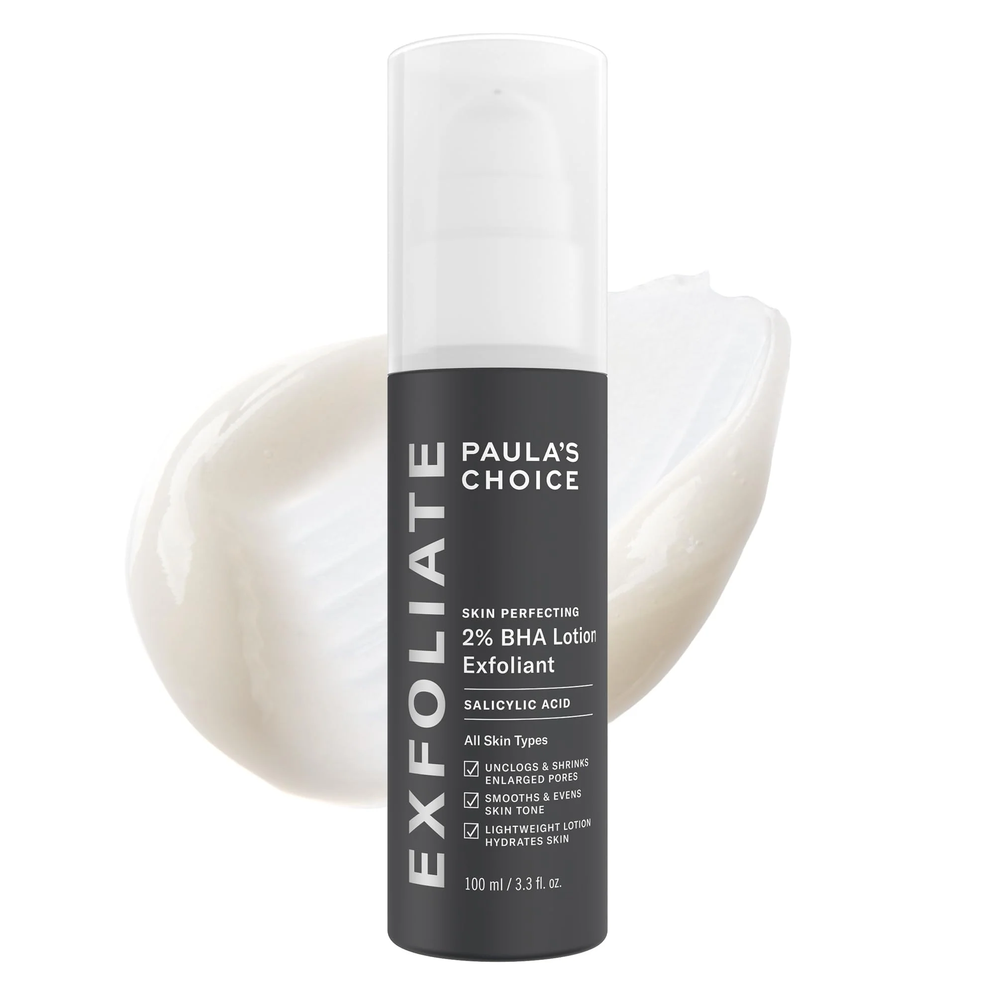 Soft Paula's Choice SKIN ING 2 BHA Exfoliant Lotion Salicylic Acid Exfoliant-Facial Exfoliator for Enlarged Pores Wrinkles Fine Lines Suitable Sophisticated