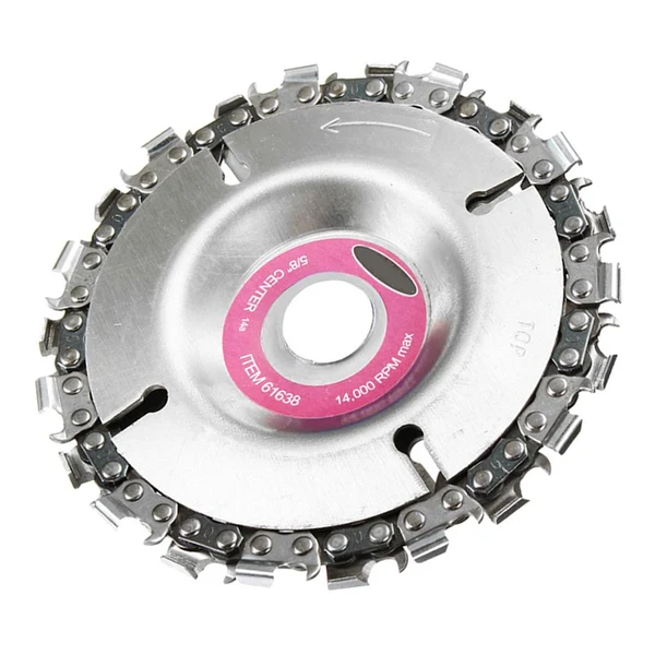 Prestigious Max 4 Angle Grinder Disc and Chain Wood Carving 22 Tooth Fine Cut 5 8 Arbor Refined
