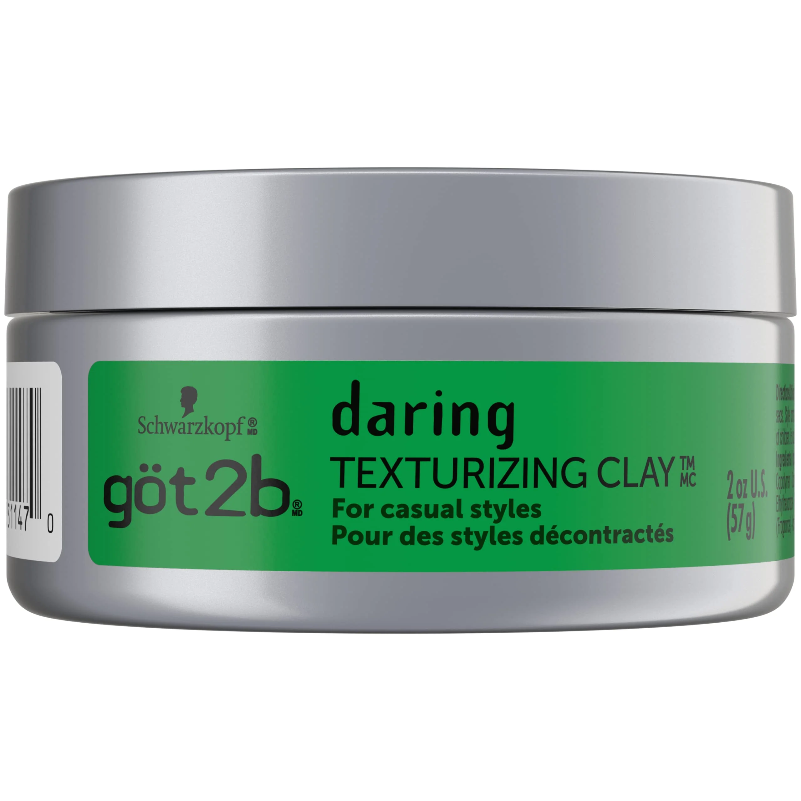 Verified Schwarzkopf Got 2B Daring Texturizing Clay 2 Ounce Professional