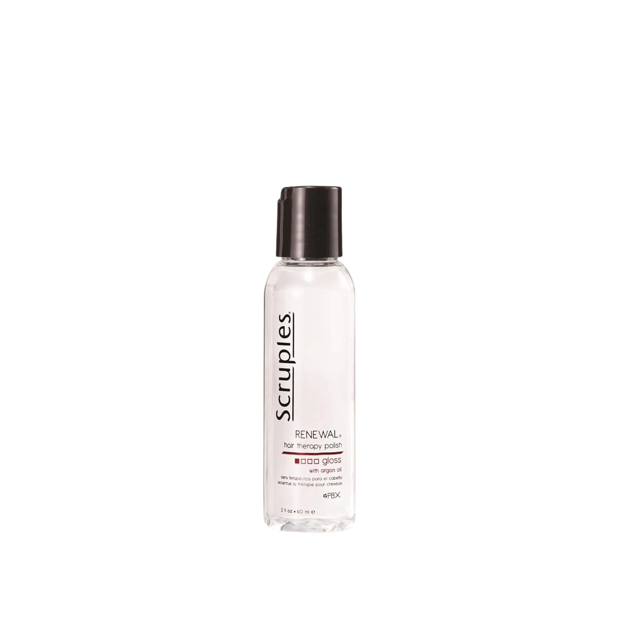 Selected Scruples Renewal Therapy Hair Gloss - Argan Oil Hair Serum for Shine Moisture Frizz Control - Instantly Restores Dry Lifeless Strands 2 oz Exclusive