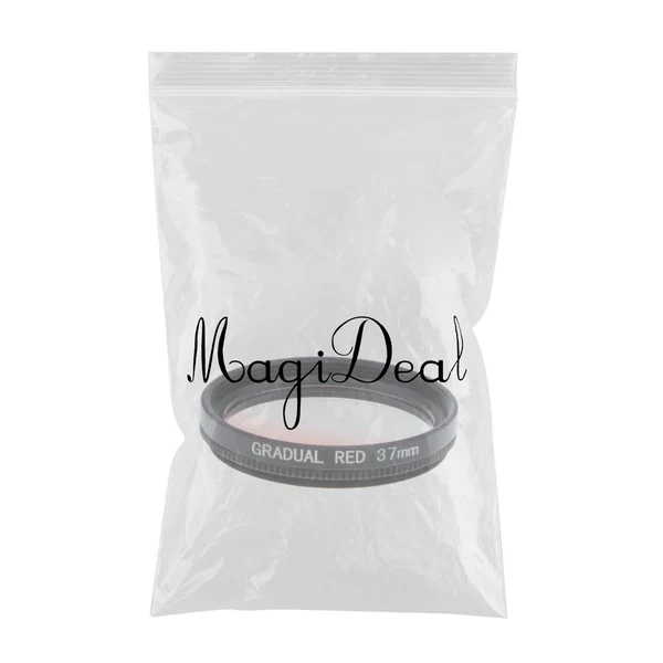 Sustainable Max 37 mm Gradual Color Lens Filter for Cellphone Lens Red Optimized