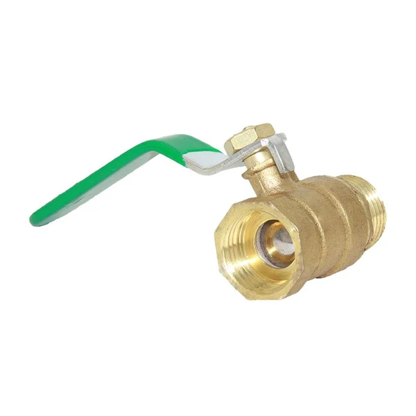 Professional Max Brass Ball Valve Threaded Shut-Off Switch Handle Valve Connector 6 DN15 Clean