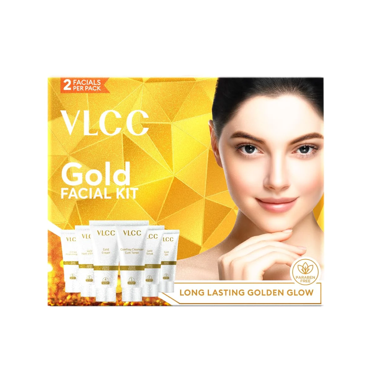 Professional VLCC Natural Sciences Gold Facial Kit Flexible