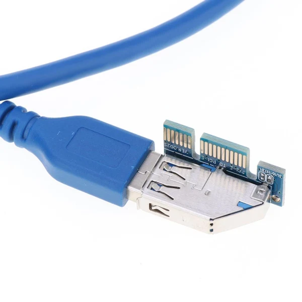 Casual Max PCI-E X1 to Dual 4X Extension Cable 0.6M for Limited Space Install UEX105 Smooth
