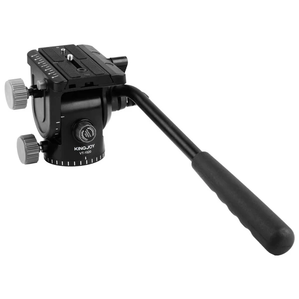 Natural Max 3-Way Fluid Drag Video Ball Head Quick Release Plate for Tripod Camera Luxury