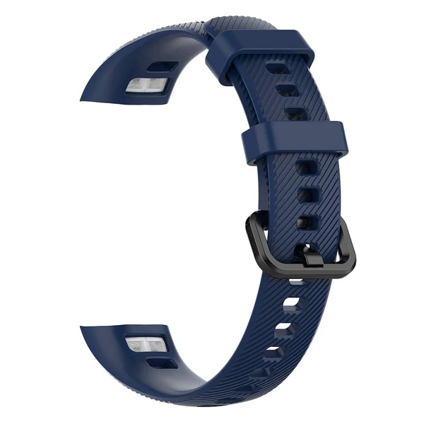 High-Quality Max Soft Wristband For Huawei Honor 4 Smart Watch Strap Dark Blue 1 Original