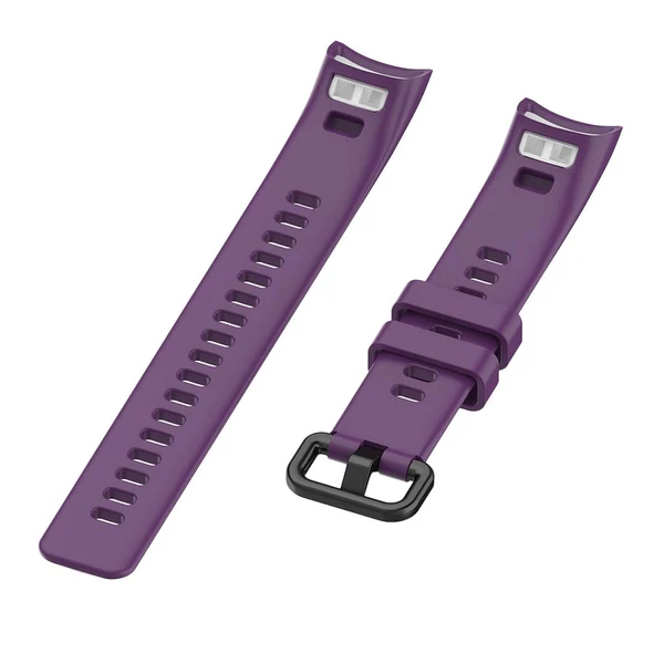 Contemporary Max Soft Wristband For Huawei Honor 4 Smart Watch Strap Purple Fine Crafted