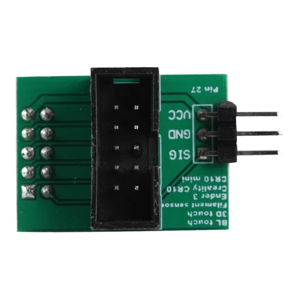Long-Lasting Max 3D Printer Pin 27 Adapter Board for BL Touch Filament Sensor - Green Natural