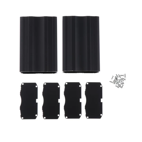 Dependable Max 2 sets of Rail Controller Aluminum Shell 53x25x80mm PCB Enclosure Case Secure