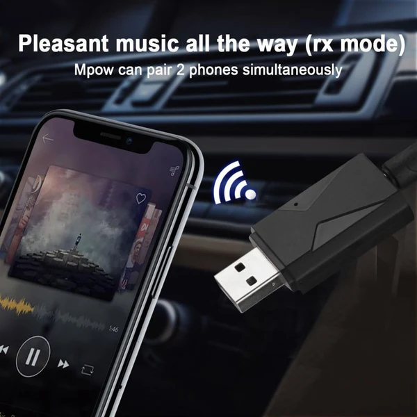 Dependable Max For USB Wireless 2 in 1 Bluetooth5.0 Audio Transmitter And Receiver Adapter Quality