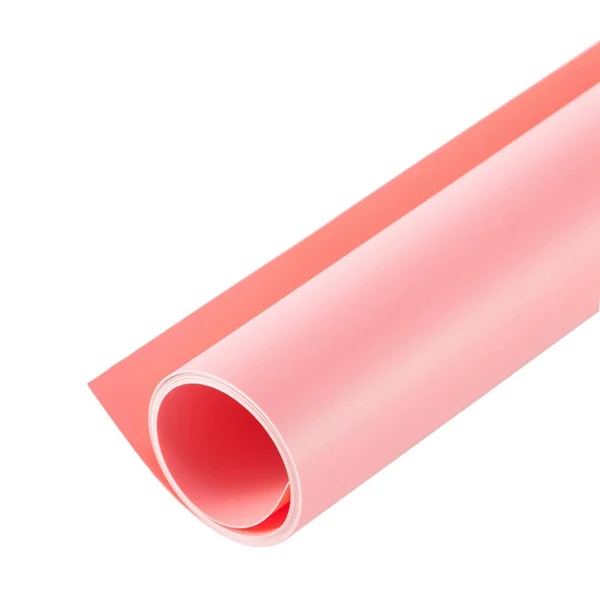 High-End Max 1.64 ft Studio Backdrop Photography Solid Background PVC Waterproof Pink Modern
