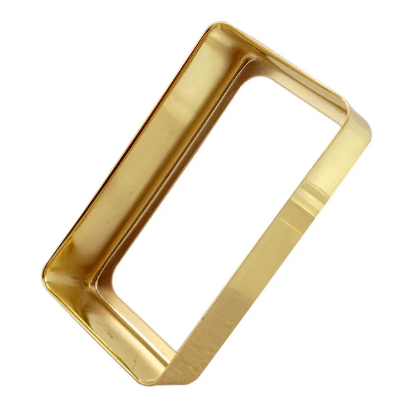 Excellent Max A Pair of Brass Humbucker Pickup Covers for Electric Guitar Parts Golden Green