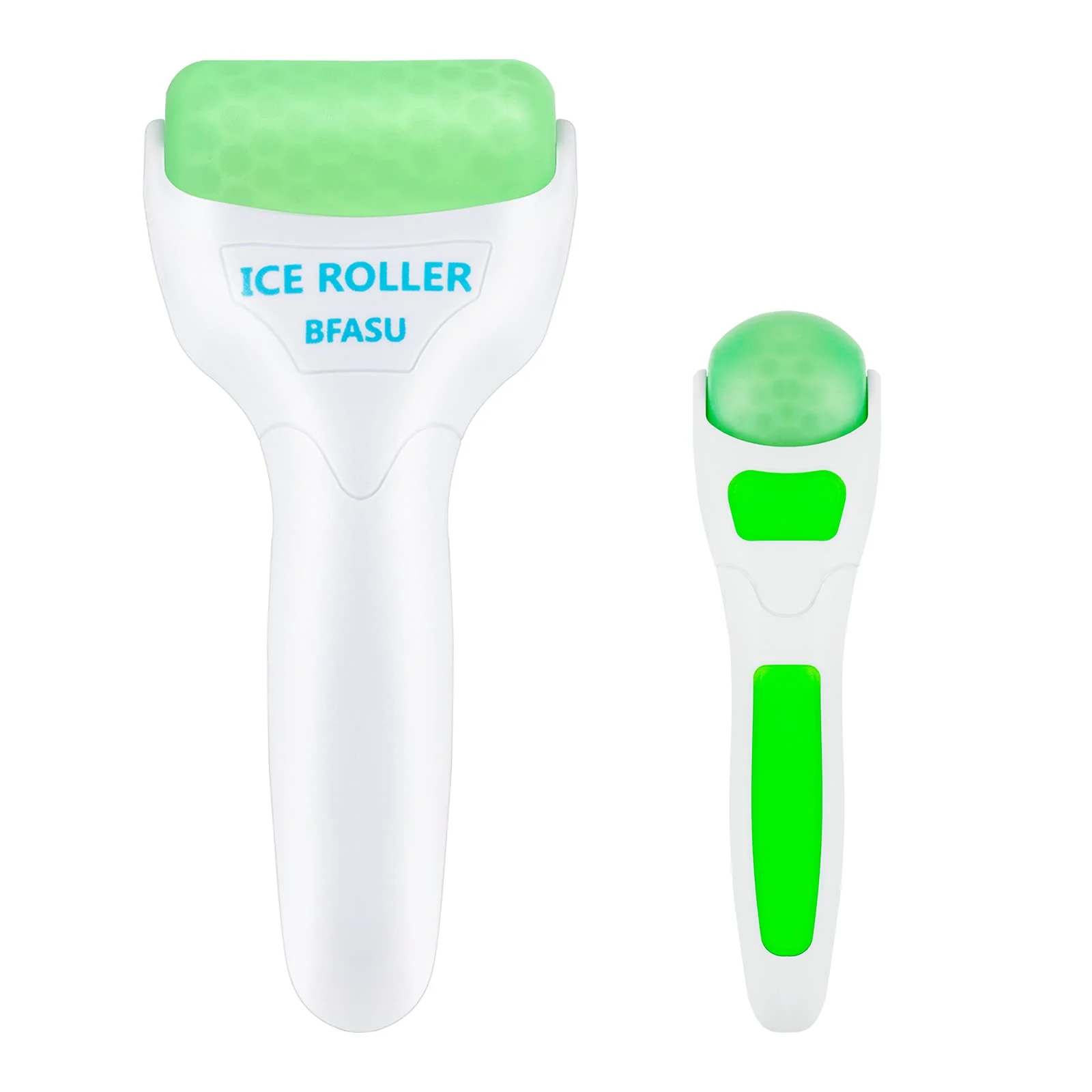 Verified BFASU Ice Roller Face Roller 2 PCS Massage Tools with Mini Roller for Eye Face and Body Relax and Alleviate Puffiness Fine Lines Minor Pain Comfortable