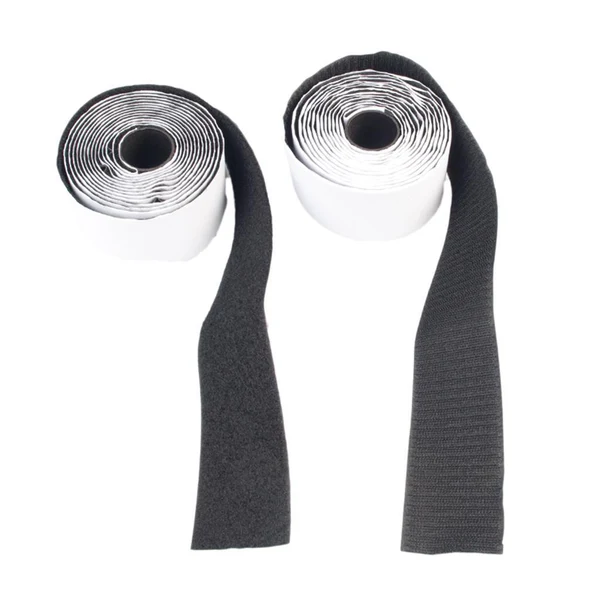 Premium Material Max 2 Pieces Adhesive Electric Guitar Effect Pedal Board Mounting Tape Hook Loop User-Friendly