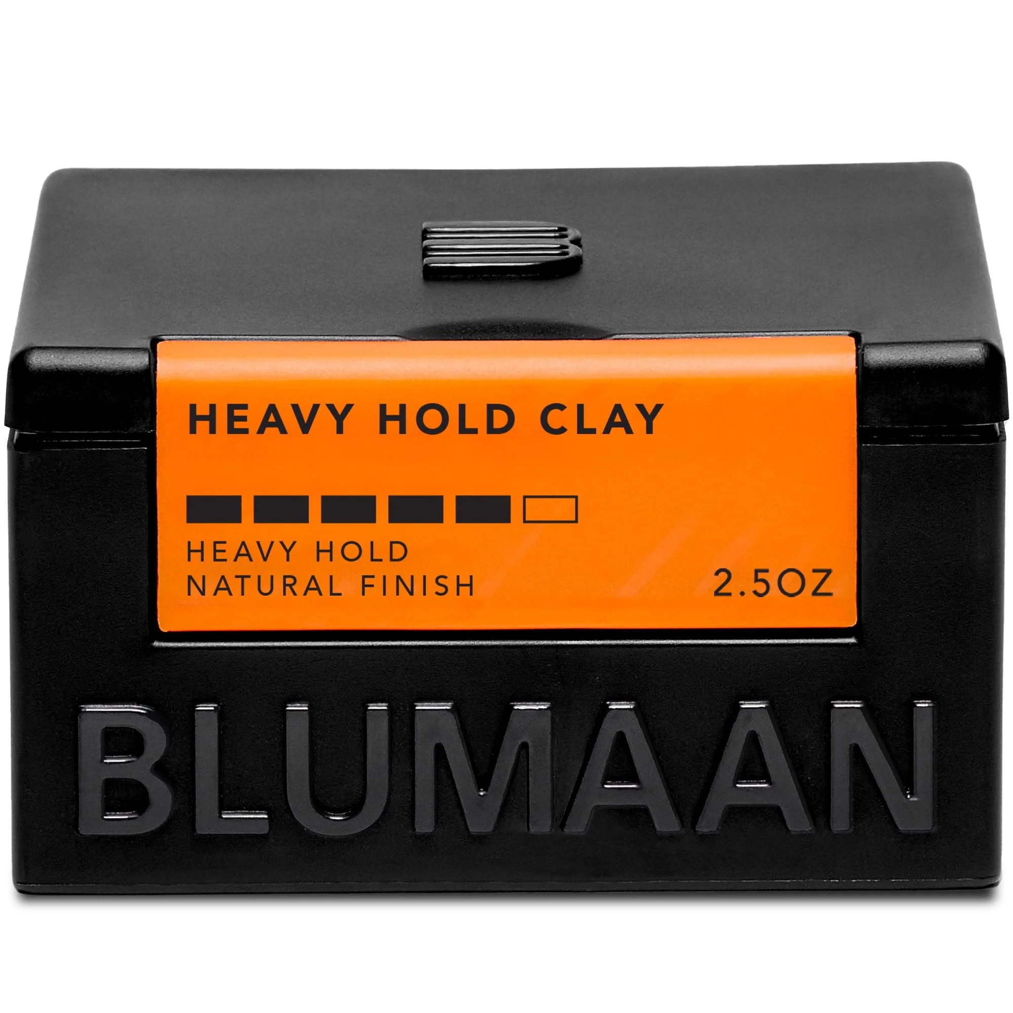 Selected BLUMAAN Heavy Hold Clay - Men's Extra Strong Hold Hair Clay Creates Texture and Volume 2.5 oz - Natural Matte Finish with Organic Oils - Controls World-Class