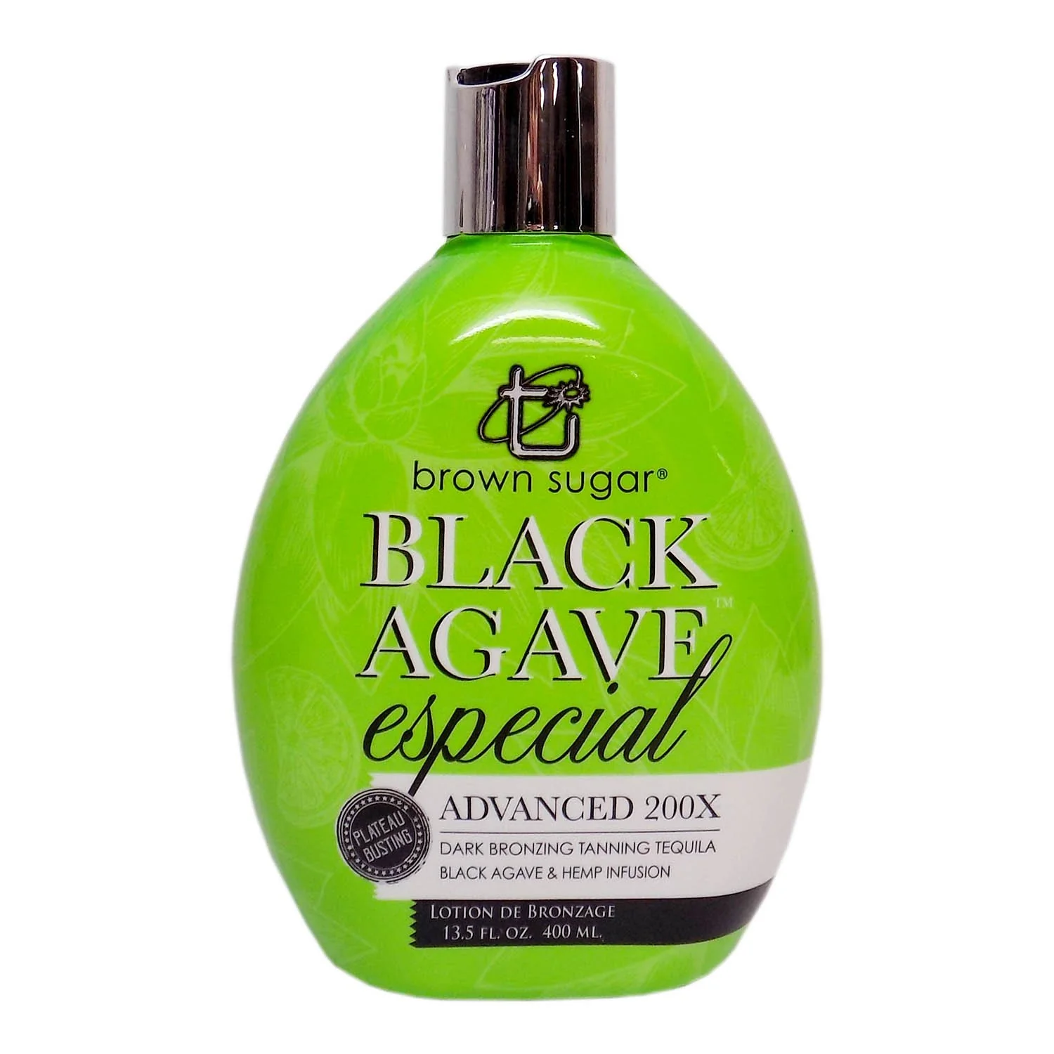 Flexible Brown Sugar BLACK AGAVE ESPECIAL 200X Dark Bronzer - 13.5 oz. Healthy