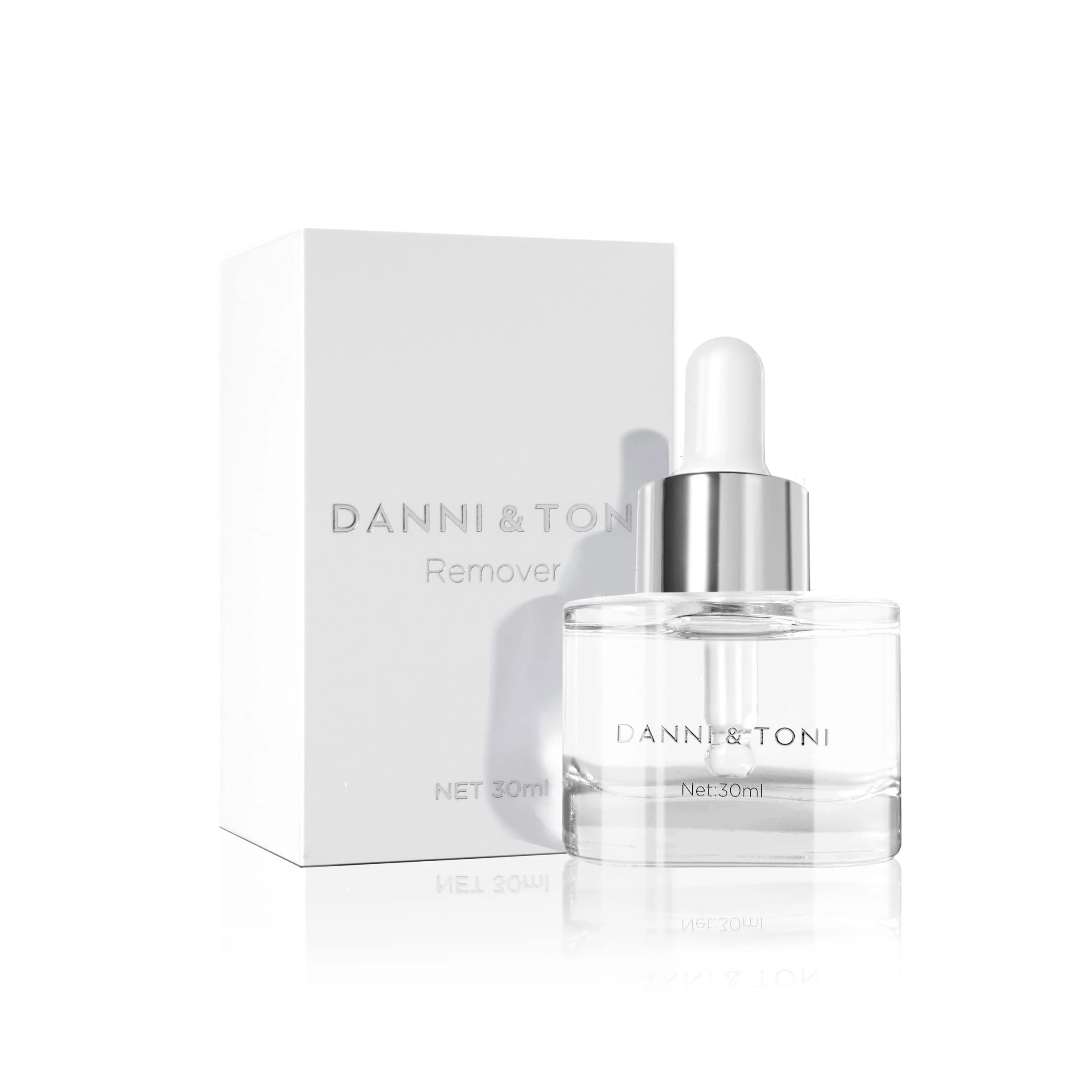 Carefully Designed DANNI TONI Professional Easy Peel Gel Nail Strips Remover 30ml - for Gel Nail Stickers Flexible