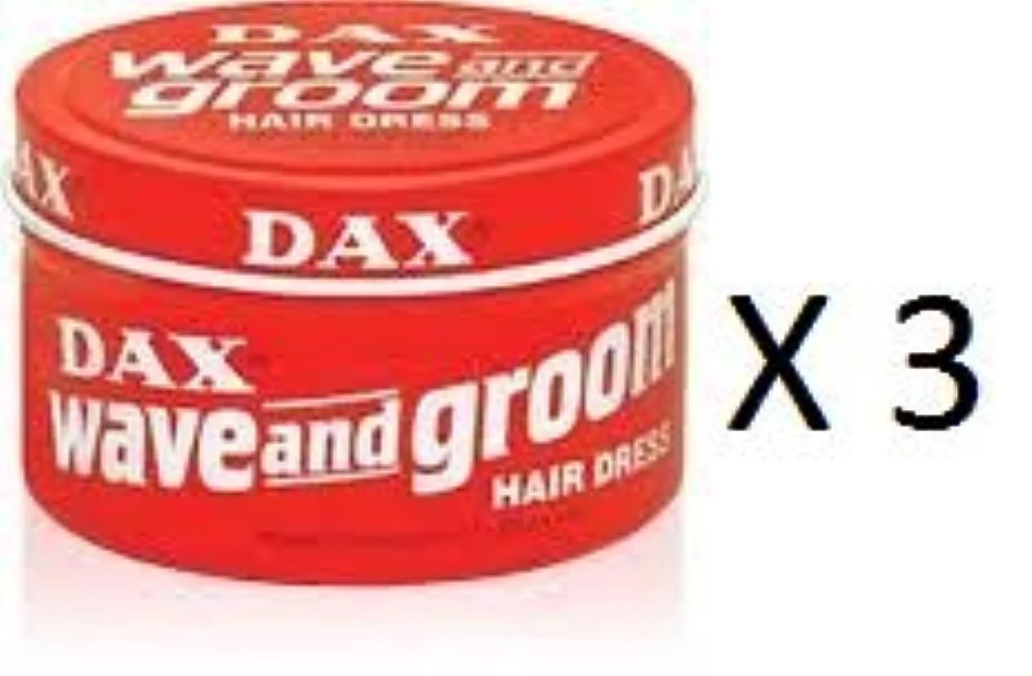 Easy-to-Use Dax Wave and Groom Hair Dress 3.5 Ounce Pack of 3 Effective