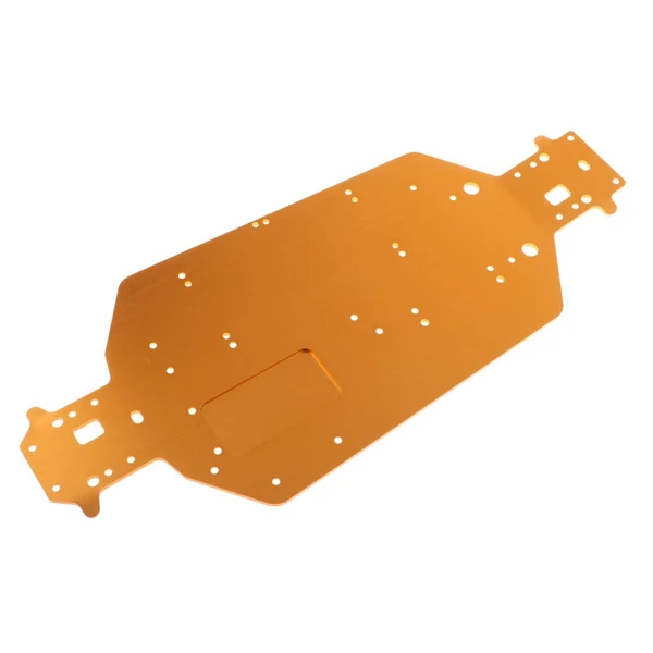 Fine Crafted Max RC Car Metal Chassis Upgrade Parts for HSP 94111 RC Monster Truck Golden Professional