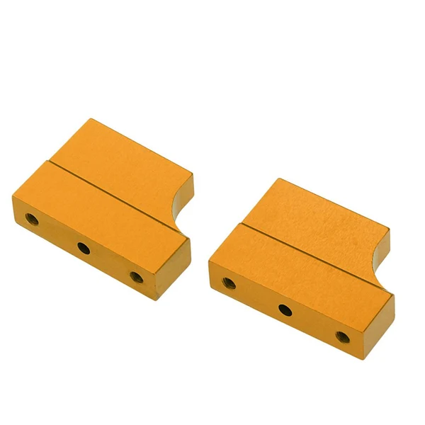 Practical Max 2pcs Aluminum Engine Mount Holder for HSP RC 1 10 Car Upgrade Parts Golden Crafted