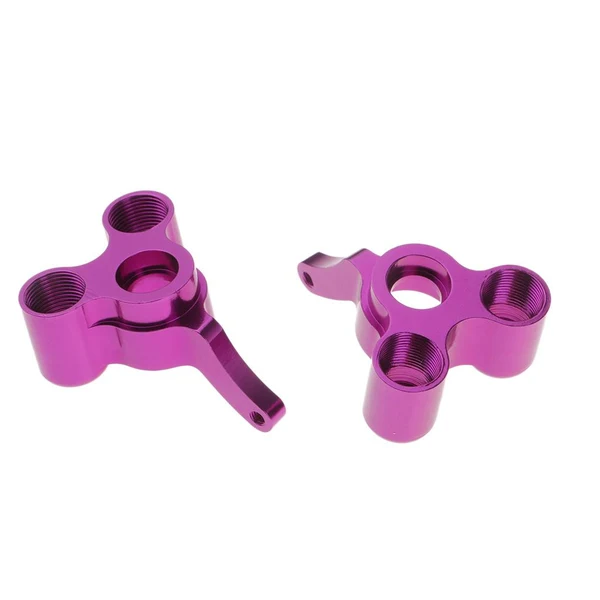 Genuine Max 166012 06045 Rear Steering Hub Carrier L R for 1 10 HSP 94166 RC Cars Purple Professional