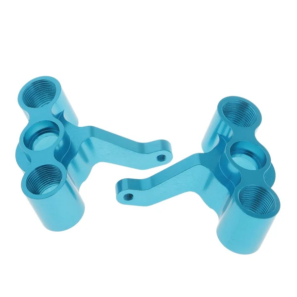 Healthy Max 166011 06044 Front Steering Hub Carrier L R for 1 10 HSP 94166 RC Car Blue Sustainable