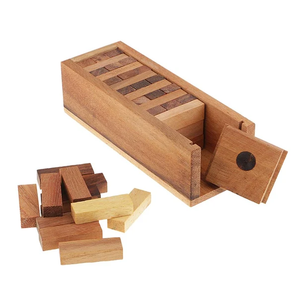 Luxury Max Timber Tower Wood Block Stacking Game for Kids Family Traditional Game S User-Friendly