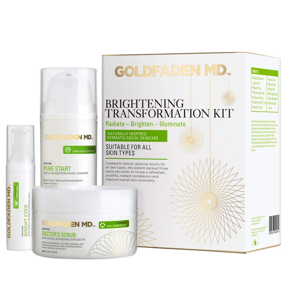 Certified GOLDFADEN MD Brightening ation Kit Convenient
