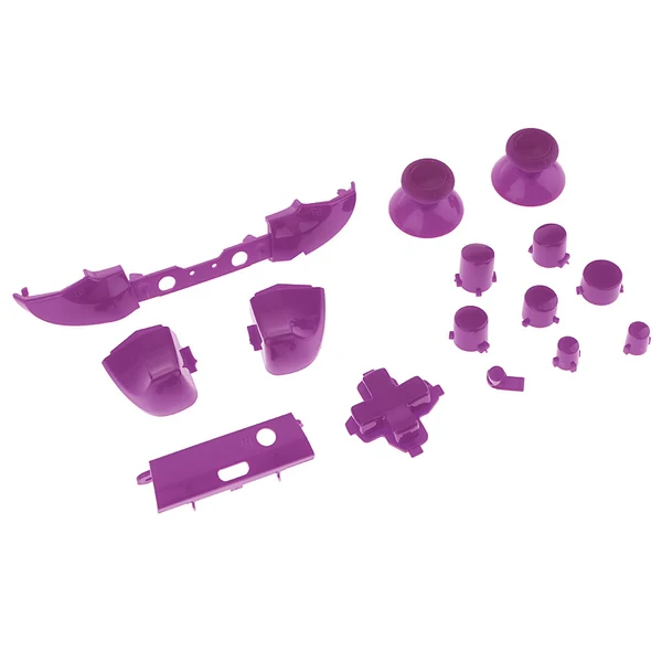 Detailed Max Bumper Trigger Buttons D-Pad LB RB LT RT For Xbox One Slim Controller Purple Fashionable