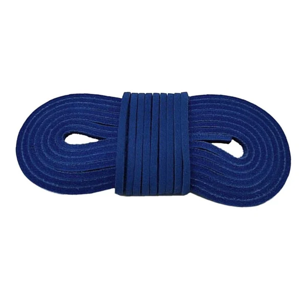 Practical Max Leather Boot Shoe Laces-easy Sizing Cut to Fit 72 inch Blue Healthy
