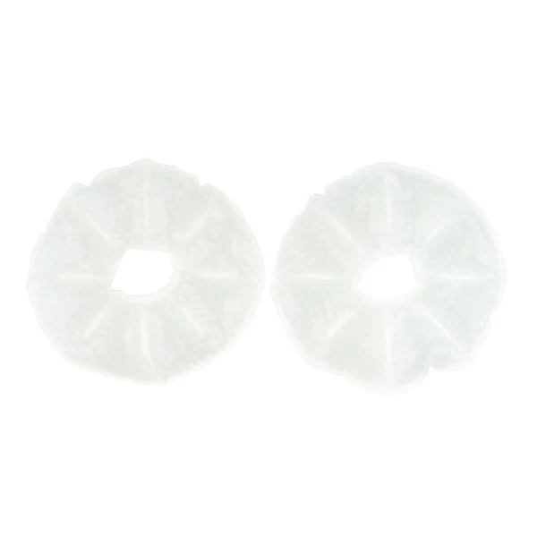 World-Class Max 2 Pieces Big Round Thermal Gel Pads for Nursing Mothers Suitable White Modern