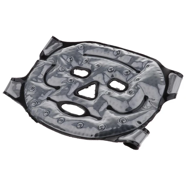 Genuine Max Hot and Cold Therapy Facial Mask Stress Relief Reduces Eye Puffiness Black Enhanced